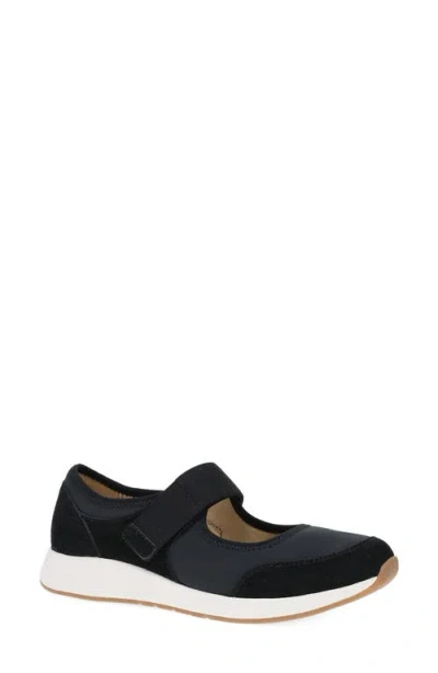 Dansko Carolina Mary Jane Sneaker In Black