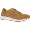Dansko Catie Sneaker In Tan Suede