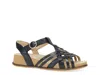 Dansko Christa Slingback Platform Wedge Sandal In Black
