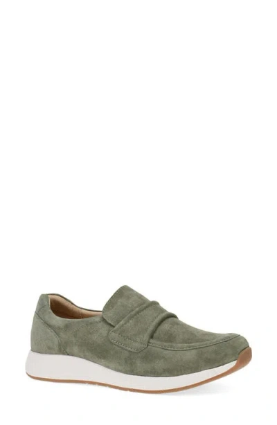 Dansko Clementine Slip-on Sneaker In Green
