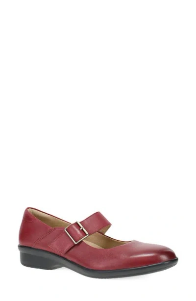 Dansko Collette Mary Jane Pump In Burgundy