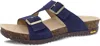 Dansko Dayna Strappy Slide Sandal In Blue