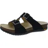 Dansko Dayna Strappy Slide Sandal In Black