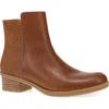 Dansko Denay Waterproof Bootie In Brown