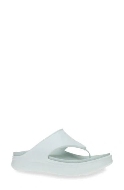 Dansko Devyn Platform Flip Flop In Blue