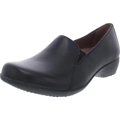 Dansko Farah Womens Leather Slip On Clogs