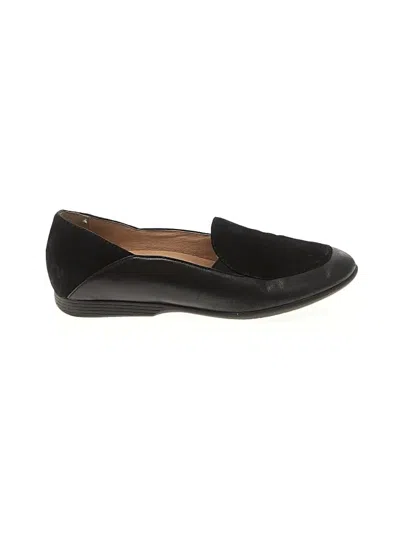 Pre-owned Dansko Flats In Black