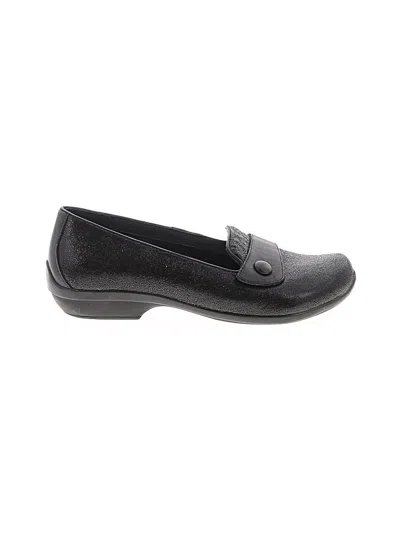 Pre-owned Dansko Flats In Black