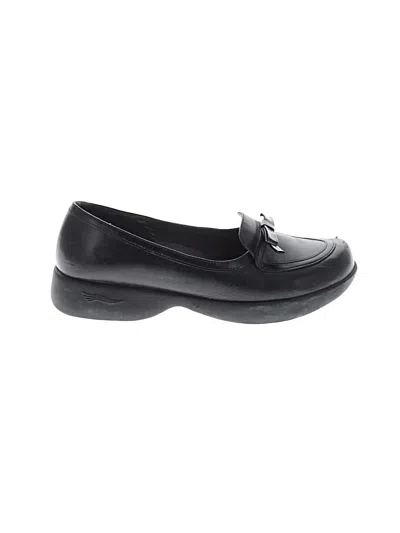 Pre-owned Dansko Flats In Black