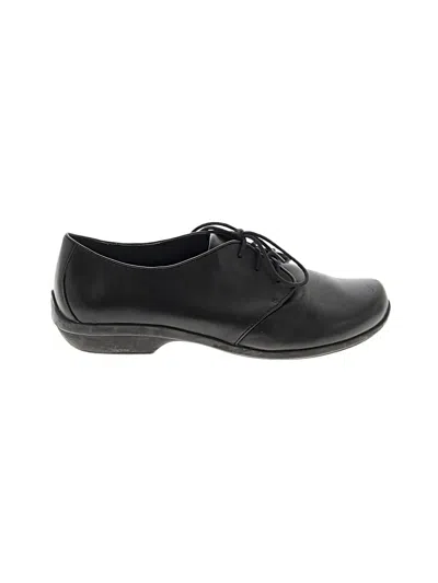 Pre-owned Dansko Flats In Black
