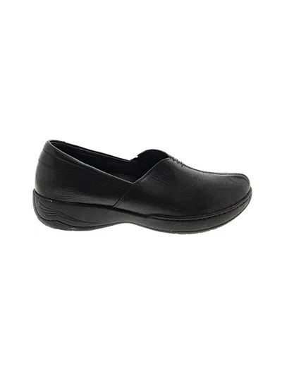 Pre-owned Dansko Flats In Black