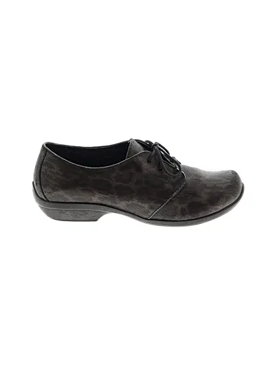 Pre-owned Dansko Flats In Black