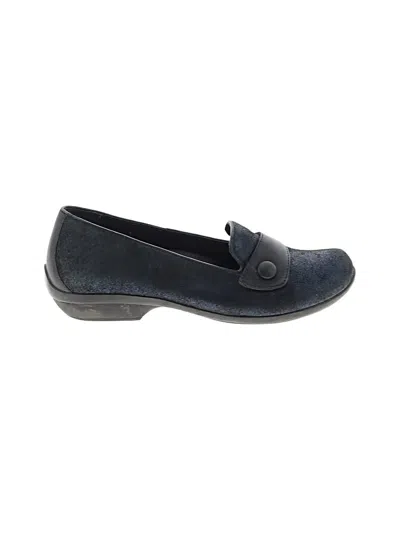Pre-owned Dansko Flats In Blue