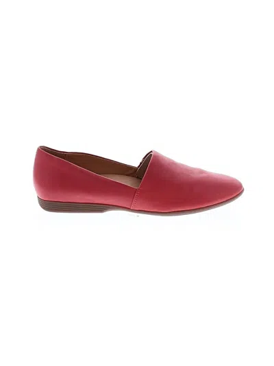 Pre-owned Dansko Flats In Red