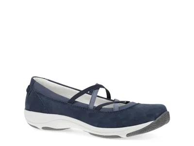 Dansko Harper Mary Jane Slipon Sneaker In Blue