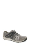 Dansko Henriette Sneaker In Grey Suede