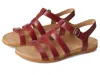 Dansko Janice Ankle Strap Sandal In Red