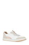 Dansko Josey Low Top Sneaker In White Nappa/rose Gold
