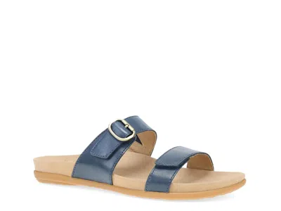 Dansko Justine Sandal In Blue
