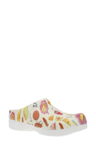 Dansko Kane Clog In White