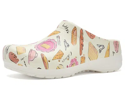 Dansko Kane Clogs Women's Shoes Butter & Baguettes: Eu 38 (us Women's 7.5-8) Regular In Multi