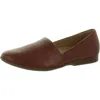 Dansko Larisa Milled Womens Leather Flat Shoes In Brown