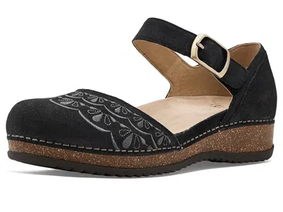 Dansko Mae Women's Maryjane Shoes Charcoal: Eu 40 (us Women's 9.5-10) Regular In Black