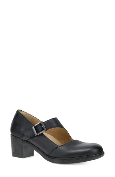 Dansko Marigold Mary Jane Platform Pump In Black
