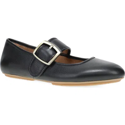 Dansko Matilda Mary Jane Flat In Black
