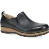 Dansko Meara Milled Leather Clog In Black