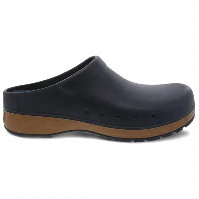 DANSKO MEN'S KANE CLOG IN BLACK MOLDED