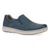 Dansko Men's Trent Burnished Suede Slip-on Shoes In Denim In Multi