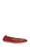 Dansko Mollie Ballet Flat In Red Nappa
