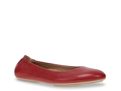Dansko Mollie Flat In Red