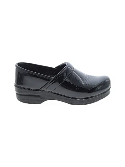 Pre-owned Dansko Mule/clog In Black