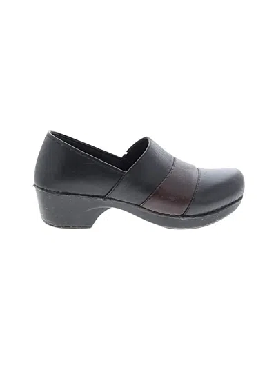 Pre-owned Dansko Mule/clog In Black