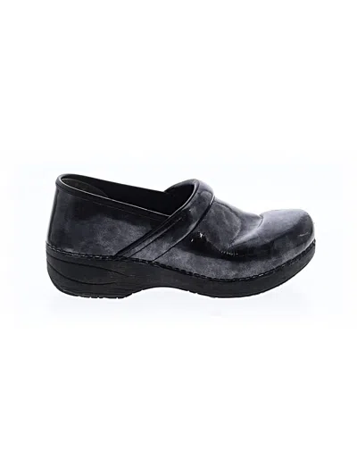 Pre-owned Dansko Mule/clog In Black