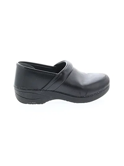 Pre-owned Dansko Mule/clog In Black