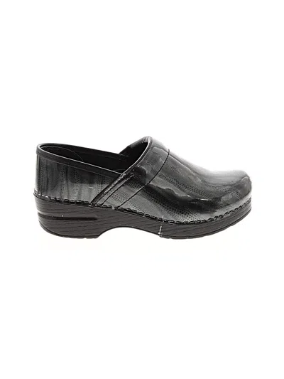 Pre-owned Dansko Mule/clog In Black
