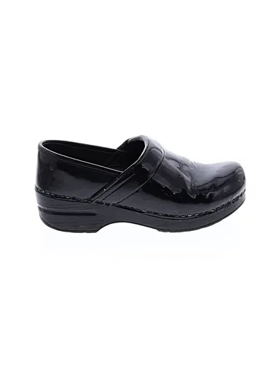 Pre-owned Dansko Mule/clog In Black