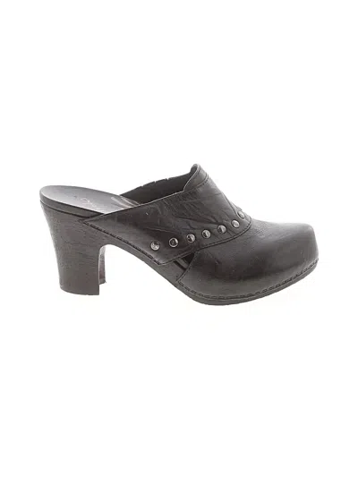 Pre-owned Dansko Mule/clog In Black
