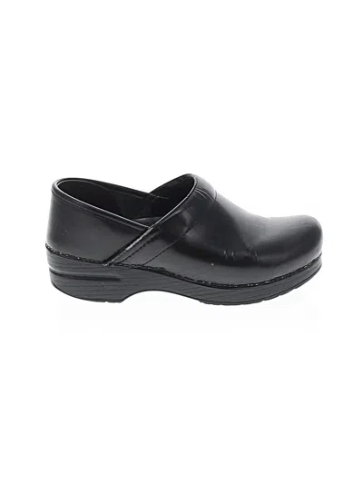Pre-owned Dansko Mule/clog In Black