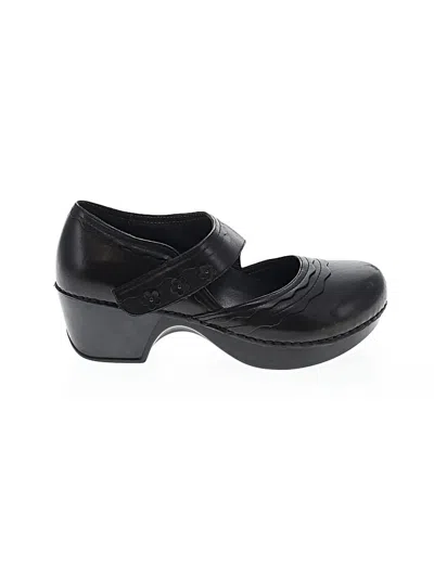 Pre-owned Dansko Mule/clog In Black