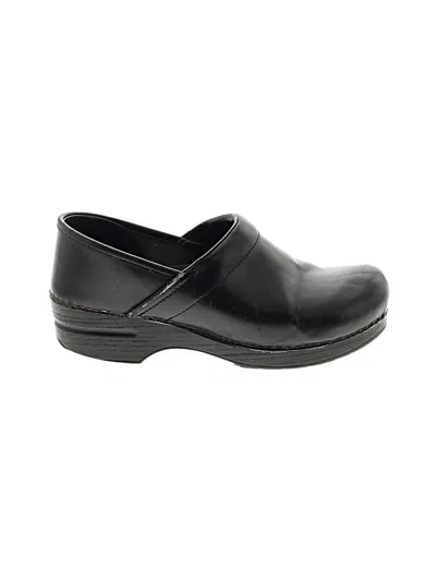 Pre-owned Dansko Mule/clog In Black