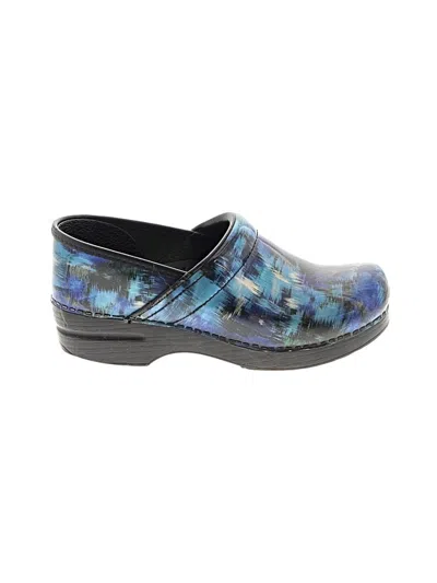 Pre-owned Dansko Mule/clog In Blue