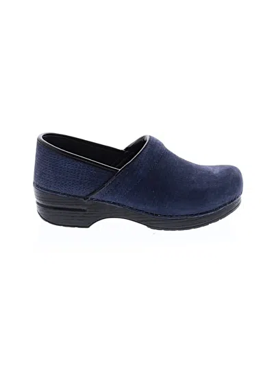 Pre-owned Dansko Mule/clog In Blue