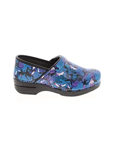 Pre-owned Dansko Mule/clog In Blue