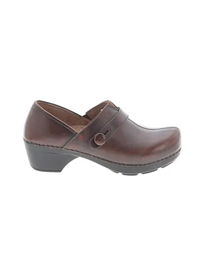 Pre-owned Dansko Mule/clog In Brown