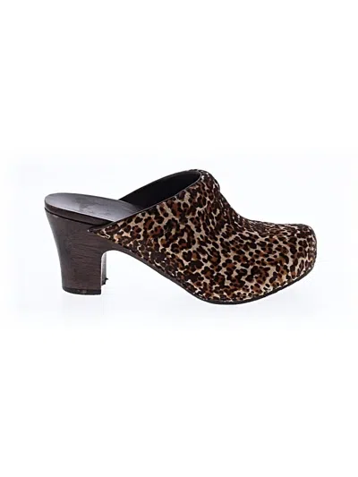 Pre-owned Dansko Mule/clog In Brown