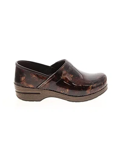 Pre-owned Dansko Mule/clog In Brown